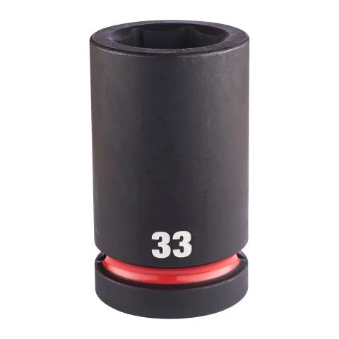 4932480427 Milwaukee Krafthylsa 1", SHOCKWAVE, djup 33 mm Kampanj